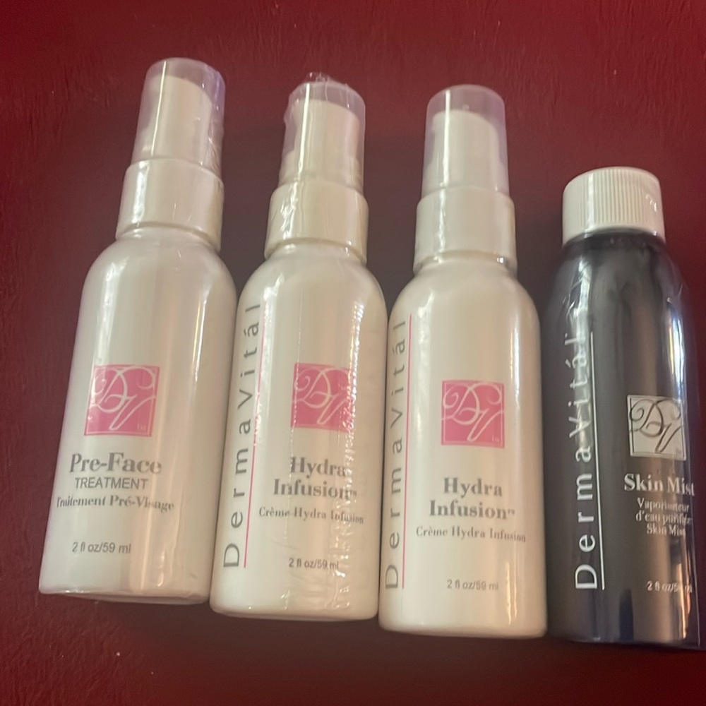 Dermavital Bundle Pre Face Treatment , Hydra Infusion and Skin Mist